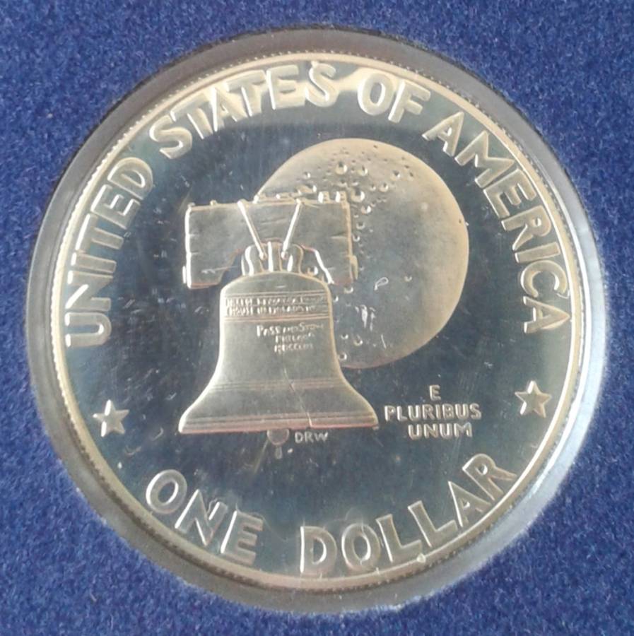 1976 S USA Bicentennial 40% silver 3 coin proof set in original packaging