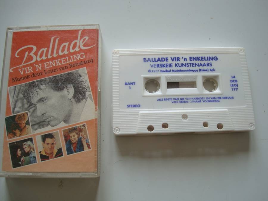 Ballade vir n enkeling - Soundtrack Tape Cassette