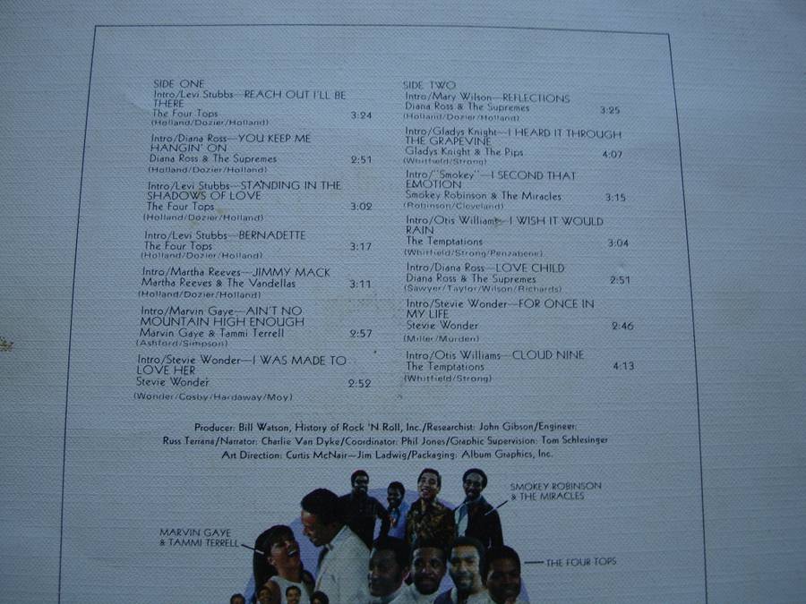 The Motown Story - Various Artists vol.4 LP