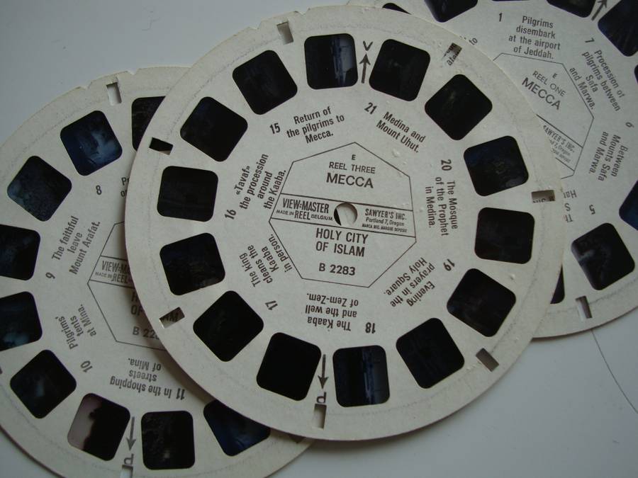 3 x Vintage View Master 3D Discs - Mecca