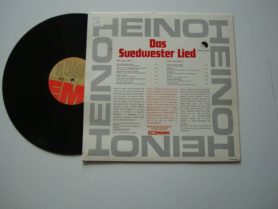 Heino - Das Suidwester LP