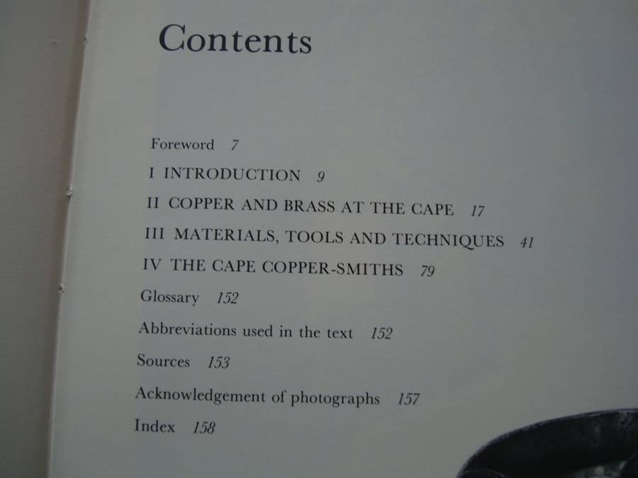 The Cape Coppersmith - Marius le Roux coffee table book