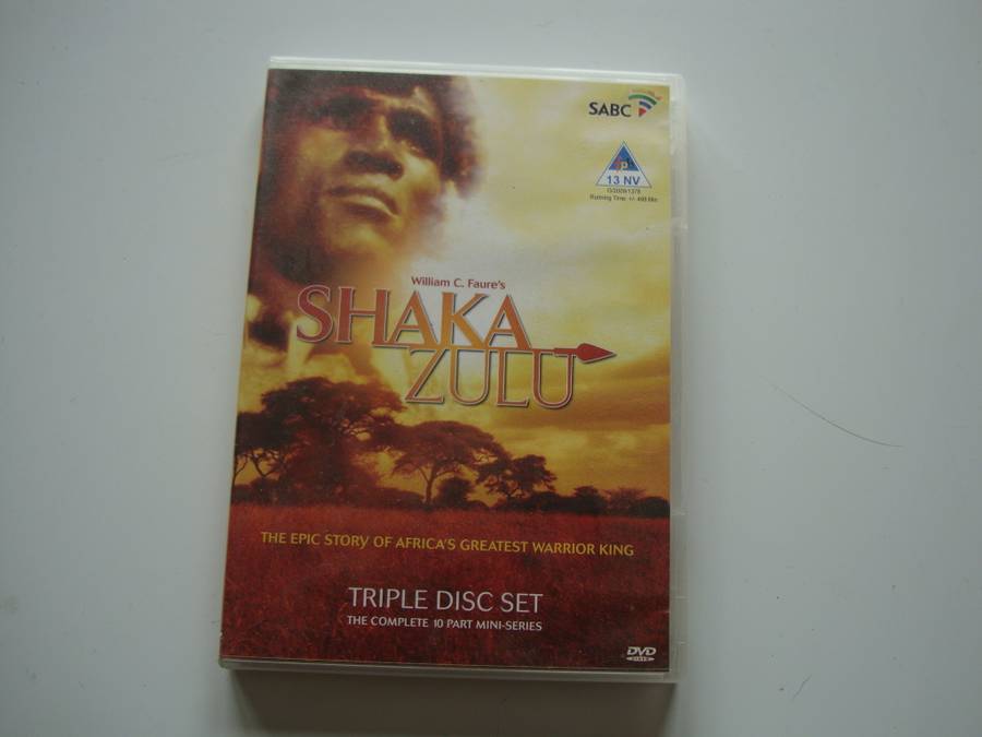 Shaka Zulu TV Series 3 disc boxset DVD