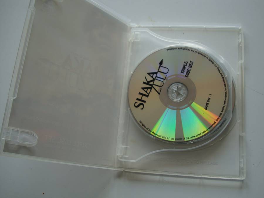 Shaka Zulu TV Series 3 disc boxset DVD