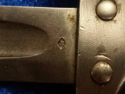 ORIGINAL1892 FRENCH BERTHIER BAYONET