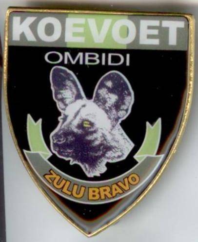 KOEVOET ZULU BRAVO BADGE