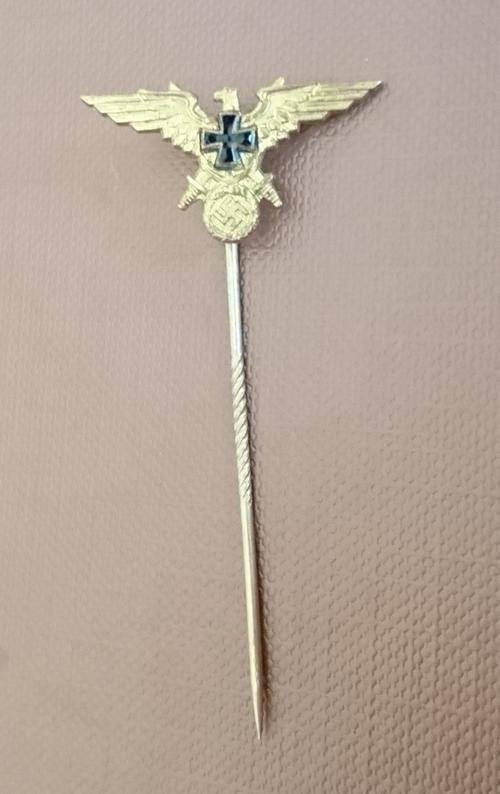 ORIGINAL WW2 GERMAN WW2 GOLD VETERAN'S STICKPIN