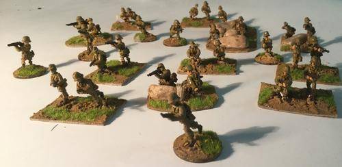 20 mm German DAK infantry