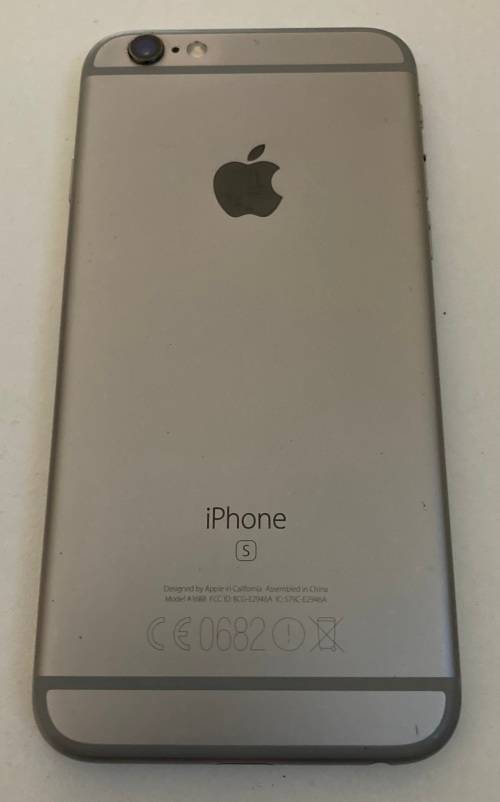 iPhone 6S Space Grey 64GB + charger, headphones, 2 covers + shockproof Li-polymer Battery Case