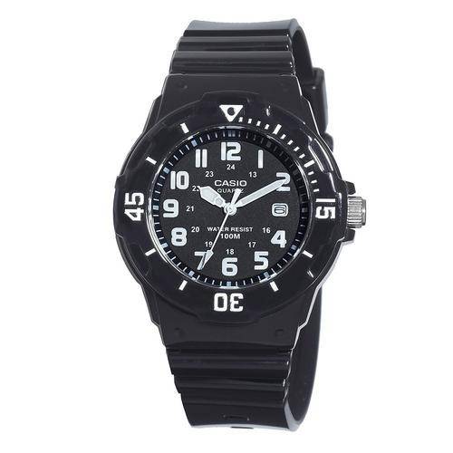 *Brand New* Casio Women's LRW200H-1B Dive Series Black Diver Look Analog Watch