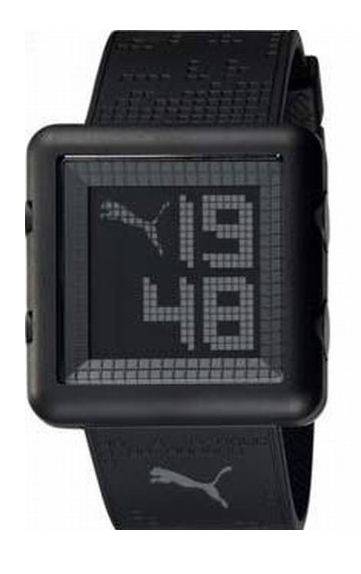 BRAND NEW Puma Smash - Black Digital Men's Square Watch PU910842002 **SPORTY**