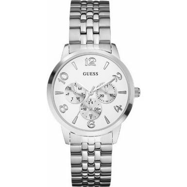 *Brand New* GUESS Women's Silver Round Stainless Steel Watch**Beautiful and Feminine**