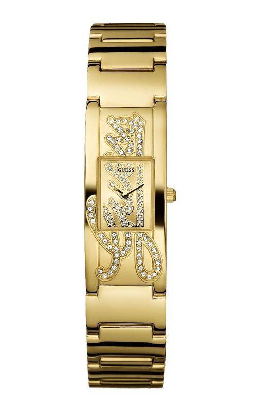 BRAND NEW Guess Ladies Gold Qaurtz Watch with Gold Dial and GUESS Crystal logo **ON TREND AMAZING **
