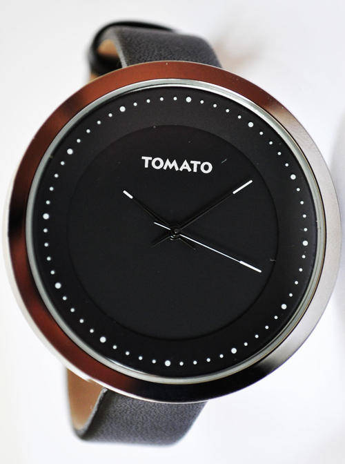 BRAND NEW TOMATO Ladies Large Black Dial T533122 *STUNNING and TRENDY*