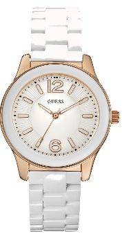 *Brand New* GUESS  Ladies Rose Gold and White Watch*Beautiful and Trendy**