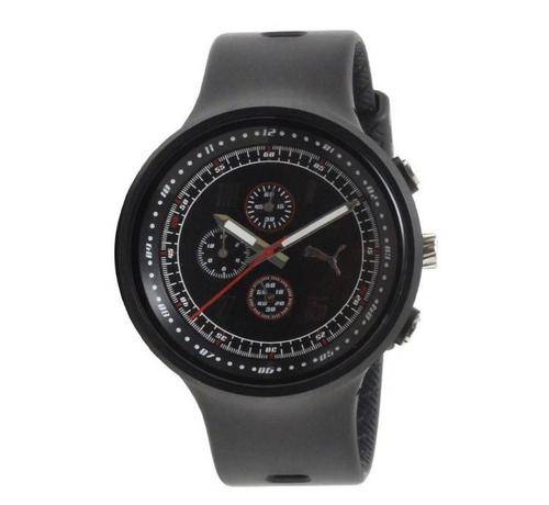 BRAND NEW  PUMA Men's Slick Chronograph Black Dial Watch  PU910401001 *STUNNING**