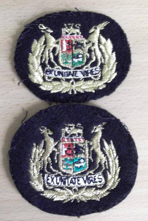 SA Navy, Warrant Officer's rank badges(x2)