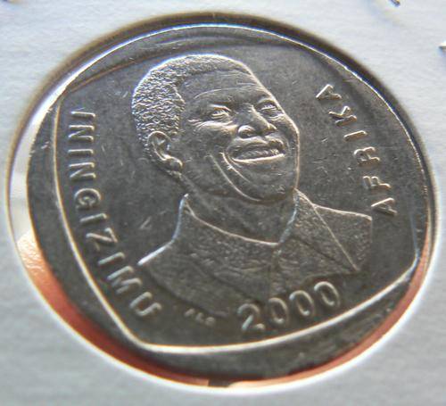 R5 Smiley Mandela 2000 with strike error plus slightly rotated die