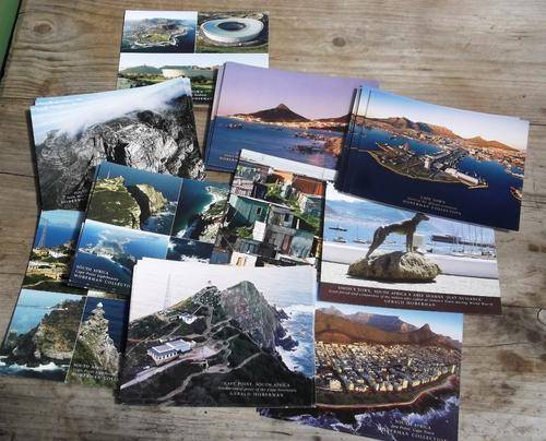 42 new post cards of Cape Town, 10 different - bid per post card