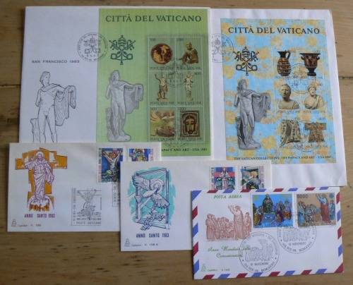 1983 Vatican lot of 5 FDCs `CAPITOLIUM`