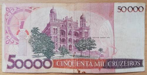 Brazil lot of 3 notes - see listing for details, one bid takes all