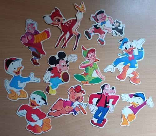 Vintage Texaco Caltex lot of 11 Disney collectible figures