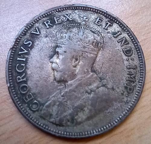 1922 East Africa 1 Shilling
