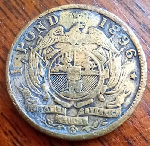 ZAR Imitation 1 Pond 1896