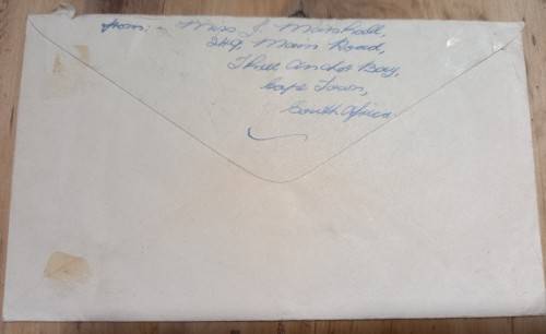 SA Union 1942 Prisoner of War post Cape Town to Italy (addressed to Corporal)