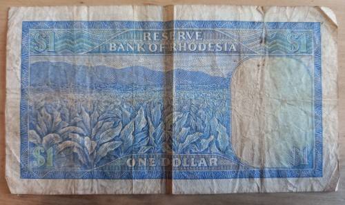 1970 Rhodesia 1 Doller (17 Feb)