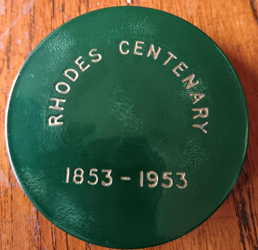 Southern Rhodesia silver crown 1963 cased Rhodes Centenary
