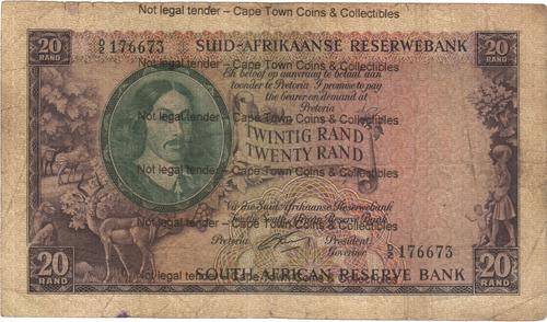 South Africa R20 Rissik Afrikaans & English