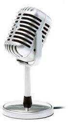 Retro Microphone (use with skype, msn etc)