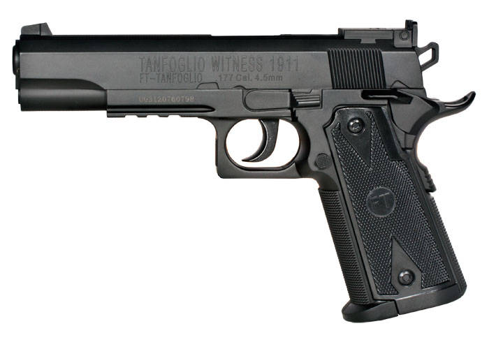 Tongfolio Witness 1911 Co2 4.5mm BB Pistol (shoots metal bbs) Semi-automatic