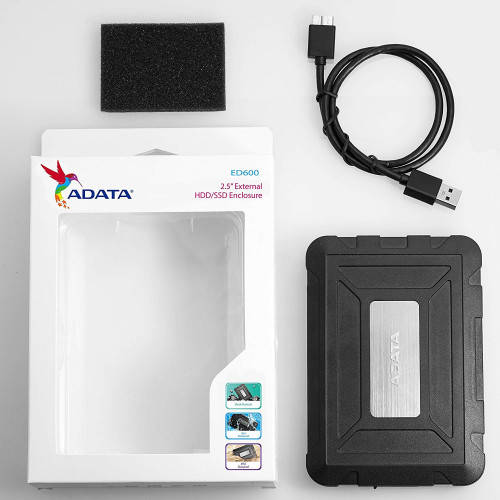 500GB Durable ADATA ED600 External HDD