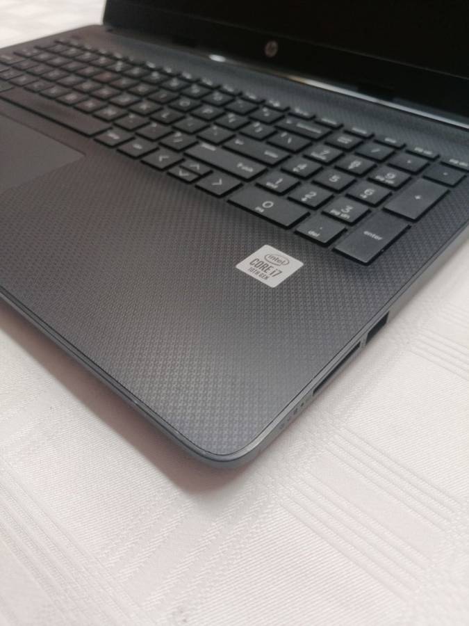 HP Powerfull Laptop - i7 10th gen - 16GB - 256GB SSD + 1TB - 15.6" 1920 x 1080