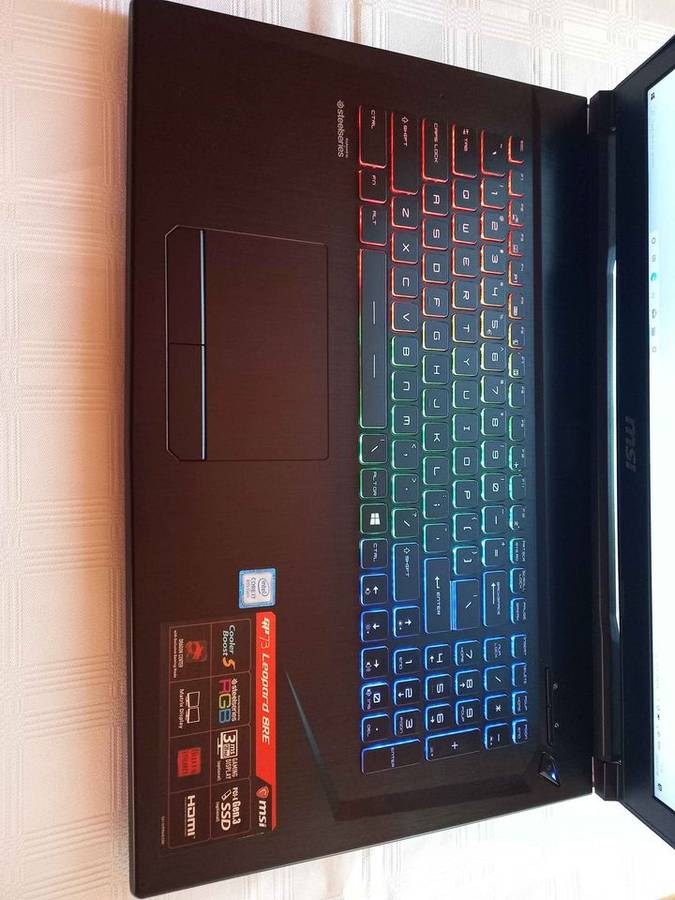 Monster MSI Gaming Laptop - 17.3" FHD 120Hz - 6GB GTX Graphics - 16GB DDR4 - 512GB SSD + 1TB HDD