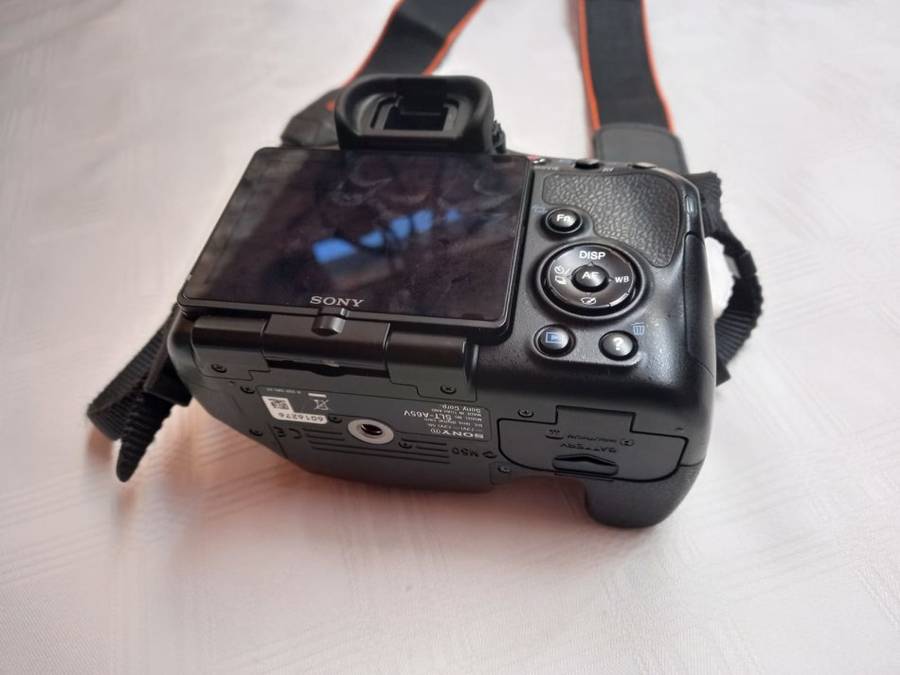 Sony Alpha 65 24mp Camera with 3 Lenses and Camera Bag - Shutter Count: 7700