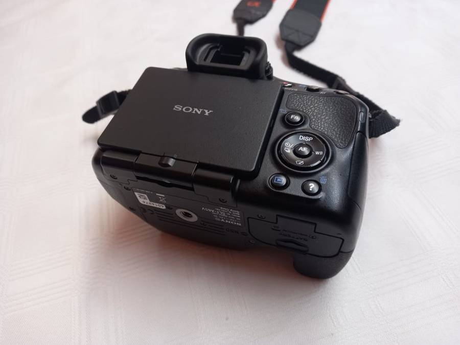 Sony Alpha 65 24mp Camera with 3 Lenses and Camera Bag - Shutter Count: 7700