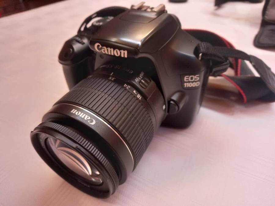 Canon 1100D with lens - Charger and Battery Included
