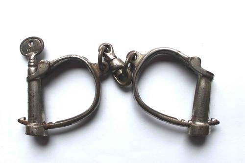 Vintage SAP Handcuffs circa 1950's - 1960's