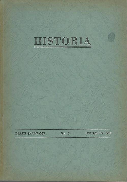 Historia. Sept 1958.
