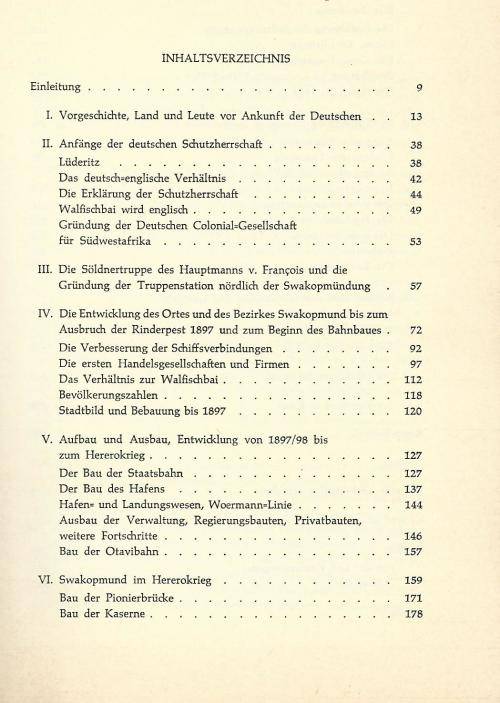 Das alte Swakopmund 1892 - 1919. - Hulda Ruatenberg.  1967.