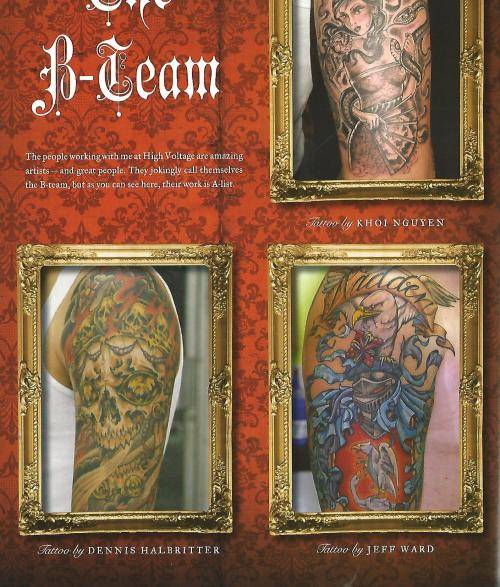 Kat von D. High Voltage Tattoo.