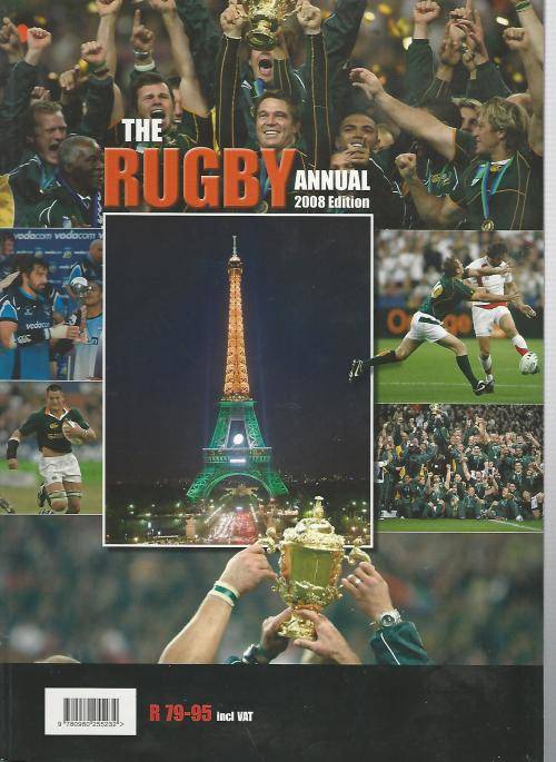 The Rugby Annual: 2008. Condition: Almost new.  SA's win in the 2007 RWC.