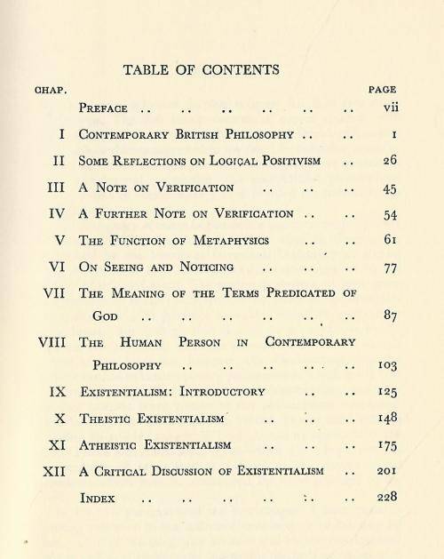 Contemporary Philosophy - Frederick Copleston.
