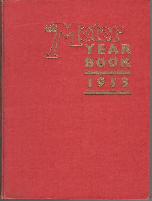 The Motor Yearbook 1953.