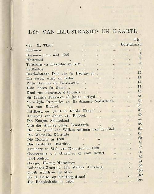 Korte Geskiedenis van Suid-Afrika. 1926. Geo M Theal.  FW Reitz. Skaars!!