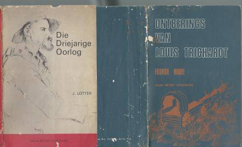 Driejarige Oorlog & Ontberings van Louis Trichardt. 2 Boekies, 1 prys.