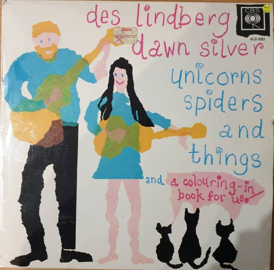 Des Lindberg & Dawn Silver - Vinyl LP Record. Unicorns.